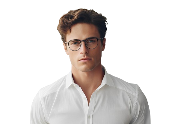 men with glasses